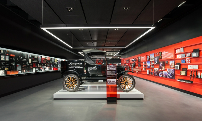 Snapon Museum Experience SEGD